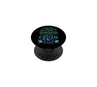 Keep The Planet Green And Ocean Blue Environment Awareness PopSockets Adhesive PopGrip