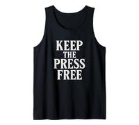 Keep The Press Free - Defend Democracy Tank Top