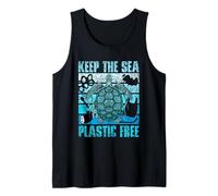 Keep The Sea Plastic Free Ocean Clean Plastic Pollution Tank Top