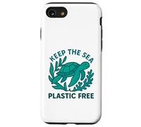 Keep The Sea Plastic Free Sea Turtle Eco Earth Day Case for iPhone SE (2020) / 7/8