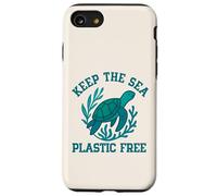 Keep The Sea Plastic Free Sea Turtle Eco Ocean Earth Day Case for iPhone SE (2020) / 7/8
