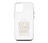 Keep The Sermon Short Kickoff At Noon Case for iPhone 12/12 Pro