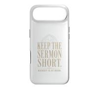 Keep The Sermon Short Kickoff At Noon Case for iPhone Air