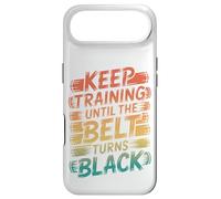 Keep Training Until The Belt Turns Black - Martial Arts Mind Case for iPhone Air