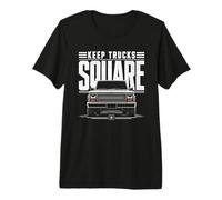 Keep Trucks Square Squarebody Classic Truck Premium T-Shirt