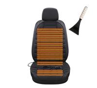 Keep warm in winter , Snow shovel included, Car Cushion for Driving Seat, It Is the Warmest Gift for Drivers in Winter,Black-Single-seater