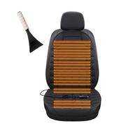 Keep warm in winter , Snow shovel included, Heated Car Seat Cover, It Is the Warmest Gift for Drivers in Winter,Black-Single-seater