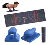 KEEP Wrist-Friendly Push Up Board - Ergonomic Push Up Grips, Blue