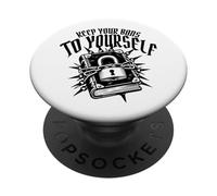 Keep Your Bans to Yourself Banned Book PopSockets Adhesive PopGrip