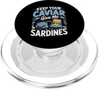 Keep Your Caviar Give Me Sardines PopSockets PopGrip for MagSafe