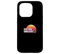 Keep Your Coins Close secure private wallet crypto bitcoin Case for iPhone 15 Pro