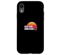 Keep Your Coins Close secure private wallet crypto bitcoin Case for iPhone XR