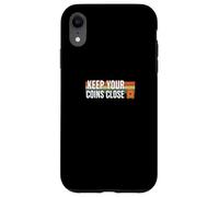 Keep Your Coins Close secure private wallet crypto bitcoin Case for iPhone XR