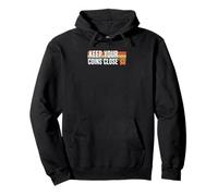 Keep Your Coins Close secure private wallet crypto bitcoin Pullover Hoodie