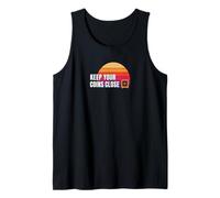 Keep Your Coins Close secure private wallet crypto bitcoin Tank Top