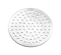 Keep Your Drains Clean, Round Stainless Steel Shower Sink Strainer Drain Cover (9CM)