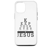 Keep Your Eyes Focused On Jesus Matthew 14 Case for iPhone 12/12 Pro