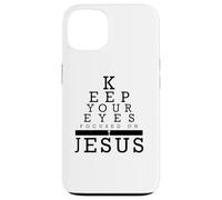 Keep Your Eyes Focused On Jesus Matthew 14 Case for iPhone 13