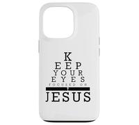 Keep Your Eyes Focused On Jesus Matthew 14 Case for iPhone 13 Pro