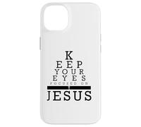 Keep Your Eyes Focused On Jesus Matthew 14 Case for iPhone 14 Plus