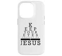 Keep Your Eyes Focused On Jesus Matthew 14 Case for iPhone 14 Pro