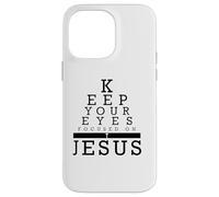 Keep Your Eyes Focused On Jesus Matthew 14 Case for iPhone 14 Pro Max