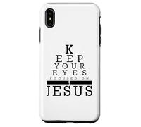Keep Your Eyes Focused On Jesus Matthew 14 Case for iPhone XS Max
