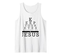 Keep Your Eyes Focused On Jesus Matthew 14 Tank Top