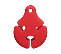 Keep Your Hands While You Fish and Lightweight Luminous Clip Set Designed Specifically for Anglers' Needs (Small size red)