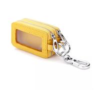 Keep Your Keys and Coins Safe with a Multifunctional Leather Keychain Pouch, Ideal for Busy Men and Women On-The-GoE