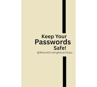 Keep Your Passwords Safe!: @WhereGrindingNeverStops