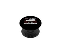 Keep Your Rules Off My Rudder Sticks Fan Boat Swamp PopSockets Adhesive PopGrip