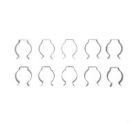 Keep Your Tools Neat and Handy with 10 Narrow Base Tool Spring Terry Clips (25mm)