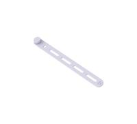 Keep Your Wires in Order with 20pcs of Silicone Cable Ties Designed for Data & Headphone Use (Purple)