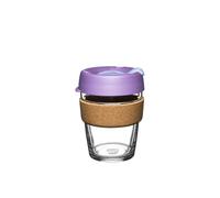 KeepCup Reusable Coffee Cup - Brew Tempered Glass and Natural Cork, M 12oz/340ml - Moonlight