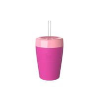 KeepCup Commuter Cold Cup Insulated Iced Coffee Cup, Fuschia, 12oz