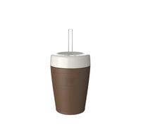 KeepCup Commuter Cold Cup Insulated Stainless Steel Iced Coffee Cup, Chocolate, 12oz