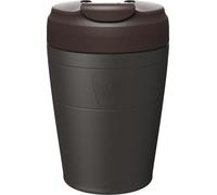 KeepCup Commuter Travel Mug - Insulated Stainless Steel Reusable Coffee Cup with Spillproof Flip Lid - 8oz/227ml - Dark Chocolate