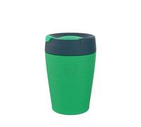 KeepCup Helix Thermal | Reusable Stainless Steel Coffee Cup | Double-Walled, Vacuum Insulated, Travel Mug with Fully Sealed Twist-Fit Sipper Lid, BPA & BPS Free | Medium 12oz/340ml | Calenture