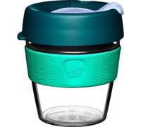 KeepCup Original, Lightweight Plastic Reusable Coffee Cup with Splashproof Sipper Lid - 8oz/227ml - Eventide