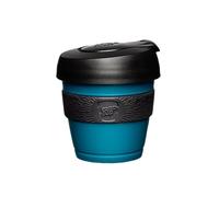 KeepCup Original, Lightweight Reusable Coffee Cup with Splashproof Sipper Lid - 4oz/118ml - Bandit