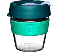 KeepCup Original, Lightweight Plastic Reusable Coffee Cup with Splashproof Sipper Lid - 8oz/227ml - Eventide