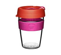 KeepCup Original, Lightweight Reusable Plastic Coffee Cup with Splashproof Sipper Lid, Shatter Resistant, Barista Standard, BPA Free, Dishwasher Safe, 340ml 12oz Daybreak