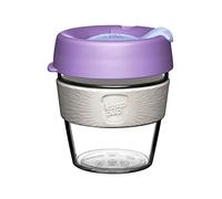 KeepCup Original, Lightweight Reusable Plastic Coffee Cup with Splashproof Sipper Lid, Shatter Resistant, Barista Standard, BPA Free, Dishwasher Safe, 227ml 8oz Moonshine