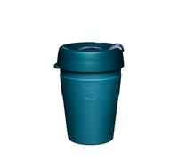 KeepCup Thermal, Insulated Stainless Steel Reusable Coffee Cup with Splashproof Sipper Lid, Recycled Steel, Barista Standard, BPA Free, Dishwasher Safe, 340ml 12oz Lagoon