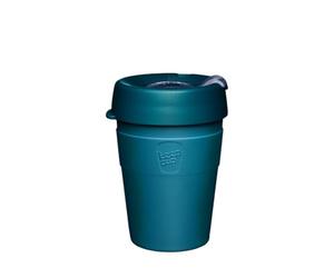 KeepCup Thermal, Insulated Stainless Steel Reusable Coffee Cup with Splashproof Sipper Lid, Recycled Steel, Barista Standard, BPA Free, Dishwasher Safe, 340ml 12oz Lagoon