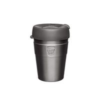 KeepCup Thermal Reusable Stainless Steel Coffee Cup | Travel Mug with Splash Proof Lid, Vacuum Seal, BPA Free, Barista Grade | Medium | 12oz / 340ml |