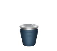 KeepCup Thermal QuickSip - Vacuum Insulated Stainless Steel, Reusable Coffee Cup with Splashproof Sipper Lid - Extra Small XS 6oz/180ml - Oxford Blue