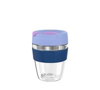 KeepCup Traveller, Reusable Travel Mug - Lightweight Plastic Coffee Cup with Leakproof Sipper Lid - 12oz / 340ml - Twilight