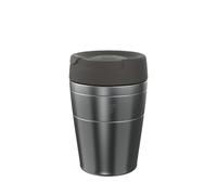 KeepCup Traveller Reusable Travel Mug - Vacuum Insulated Cup with Leakproof Sipper Lid - 12oz (340ml) - Nitro Gloss